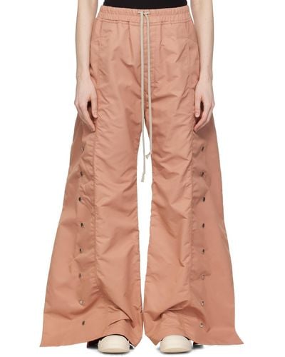 Rick Owens Babel Pusher Track Trousers - Pink