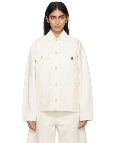 Carhartt White Michigan Jacket