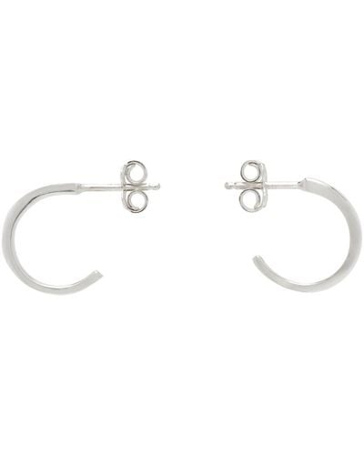 Pearls Before Swine Miur Hoop Earrings - Black