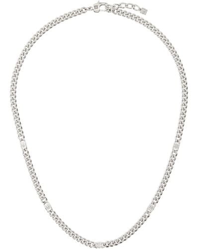 Givenchy 4G Necklace - White
