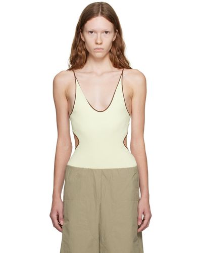 Paris Georgia Basics Off- Nya Bodysuit - Natural