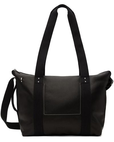 Rick Owens Porterville Trolley Tote - Black