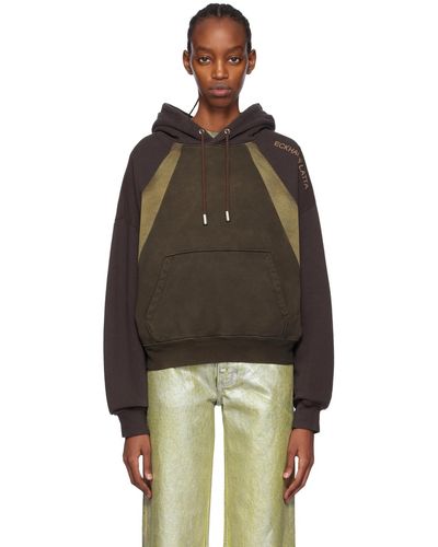 Eckhaus Latta Printed Hoodie - Black