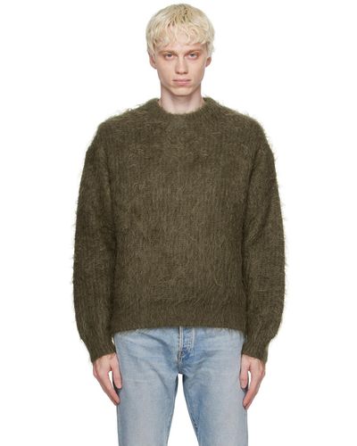 John Elliott Brushed Sweater - Green