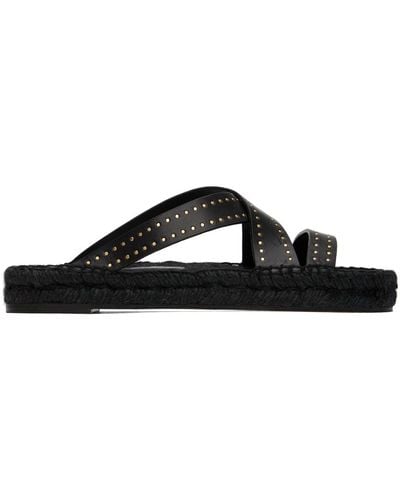 Isabel Marant Black Ika Sandals