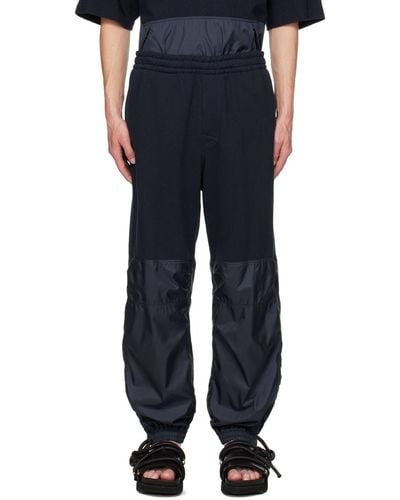 Undercover Panelled Joggers - Blue