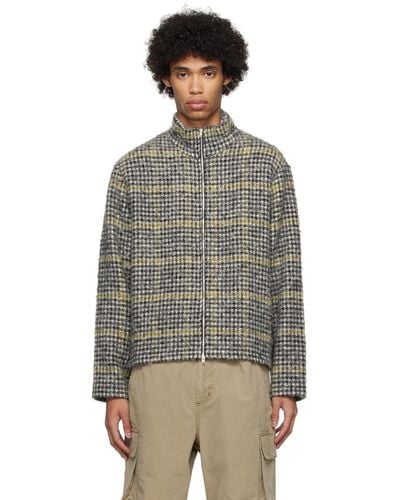 Our Legacy Multicolour Houndstooth Jacket - Black