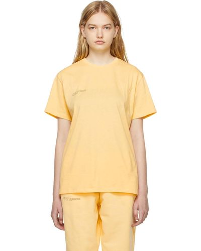 PANGAIA Organic Cotton T-shirt - Orange