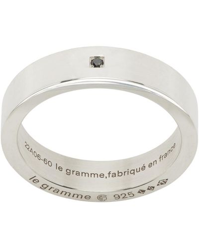 Le Gramme 7g Ribbon Ring - Metallic
