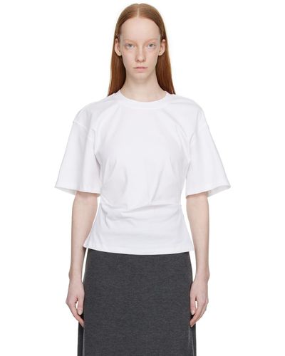 LVIR T-shirt cueilli blanc