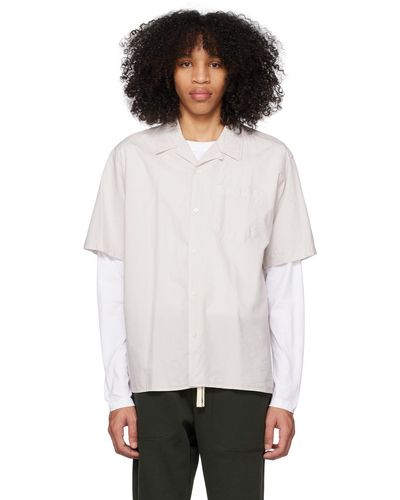 Norse Projects Chemise carsten - Blanc