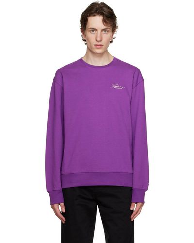 Saturdays NYC Bowery Sweatshirt - Purple