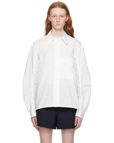 WOOYOUNGMI Slit Shirt - White