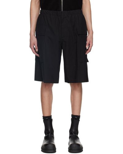 Jil Sander Drawstring Shorts - Black