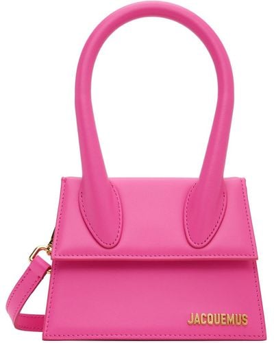 Jacquemus Pink Les Classiques 'le Chiquito Moyen' Bag