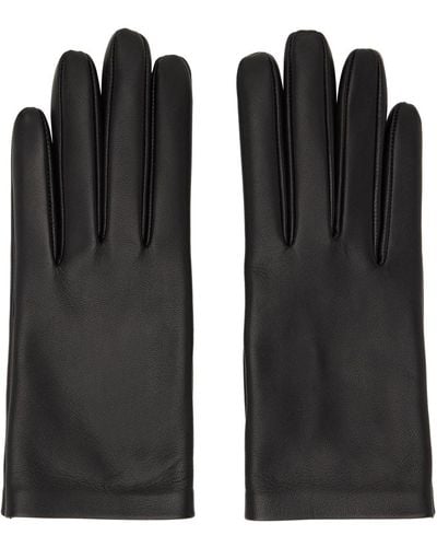 The Row Lorella Gloves - Black