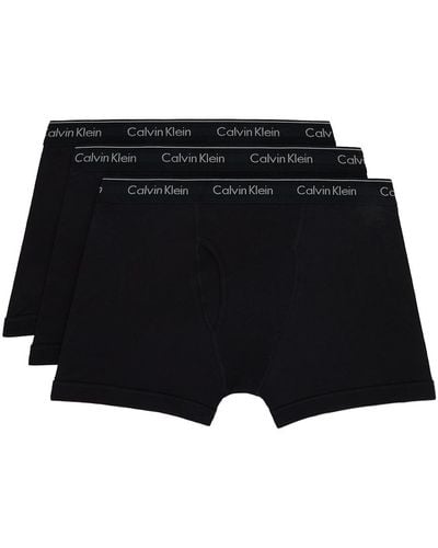 Calvin Klein ボクサー 3枚セット - ブラック