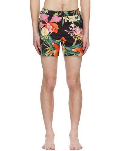 Tom Ford Black Bold Orchid Swim Shorts