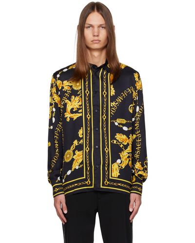 Versace Jeans Couture Chain Couture Shirt - Black