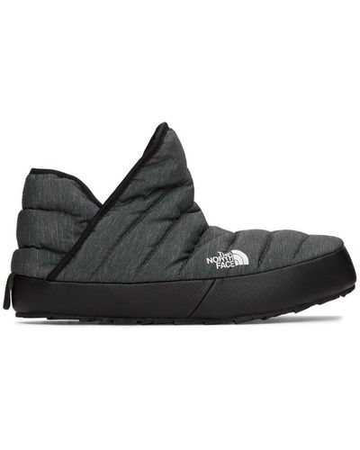 The North Face Gray Thermoball Traction Loafers - Black