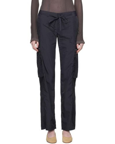 Paloma Wool Sese Cargo Trousers - Black