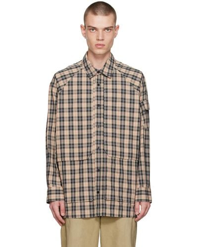 Meanswhile Check Shirt - Multicolor
