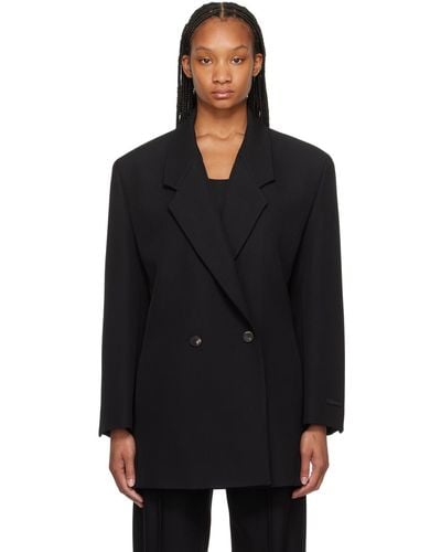 Fear Of God Double-Breasted Blazer - Black
