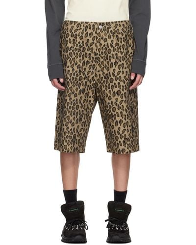Bluemarble Leopard Shorts - Multicolour