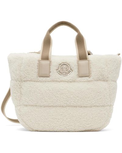 Moncler Mini Caradoc Tote - White