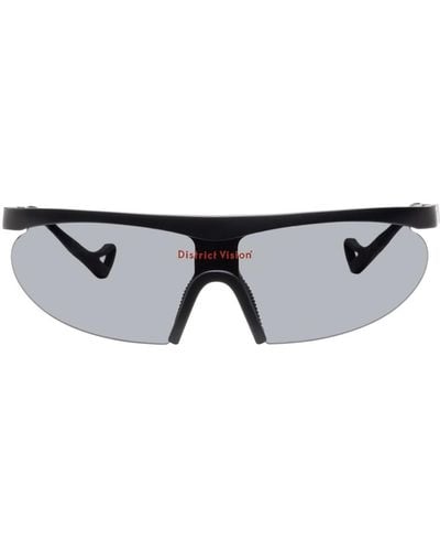 District Vision Koharu Eclipse Sunglasses - Black