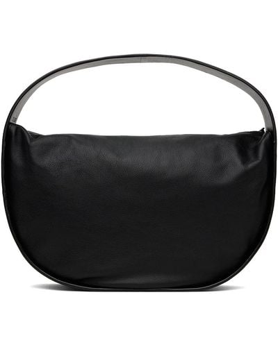 St. Agni Soft Arc Shoulder Bag - Black