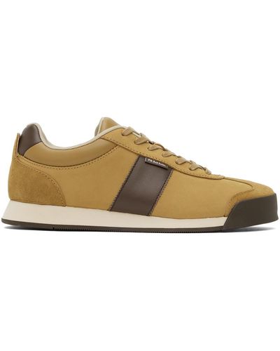 PS by Paul Smith Tan Tallis Trainers - Black