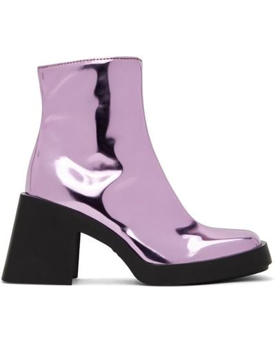 Justine Clenquet Milla Boots - Purple