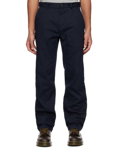 A.P.C. Pantalon constant bleu marine