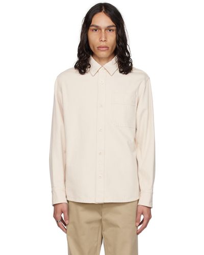 A.P.C. . Off-white Basile Shirt - Multicolour