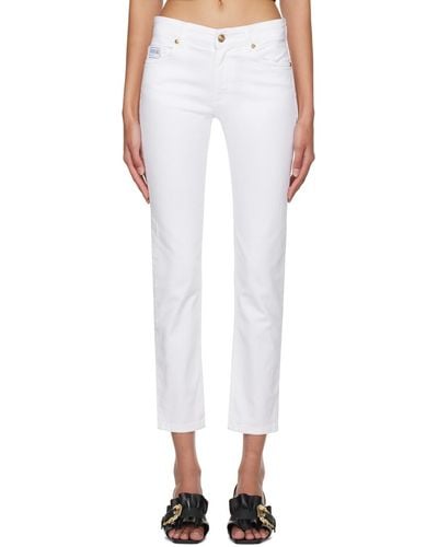 Versace White Slim-fit Jeans
