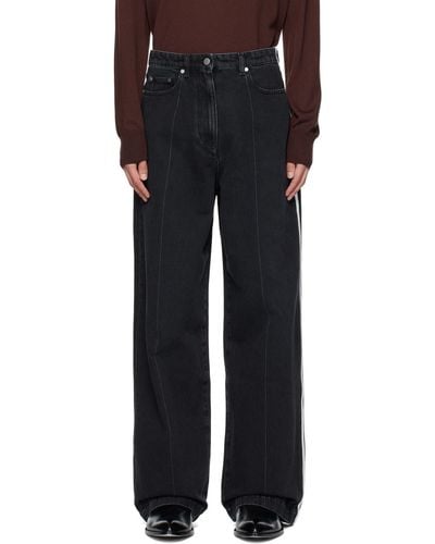 Peter Do Faded Jeans - Black