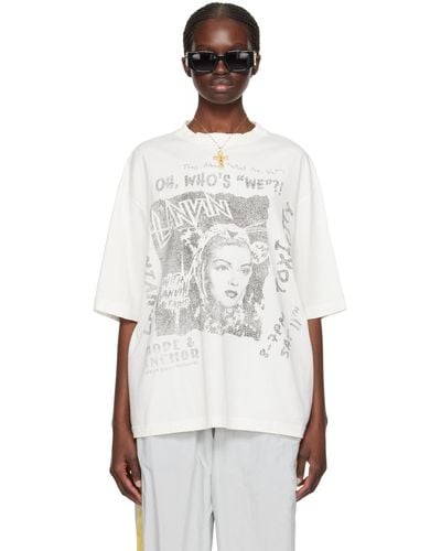 Lanvin Off-white Future Edition T-shirt