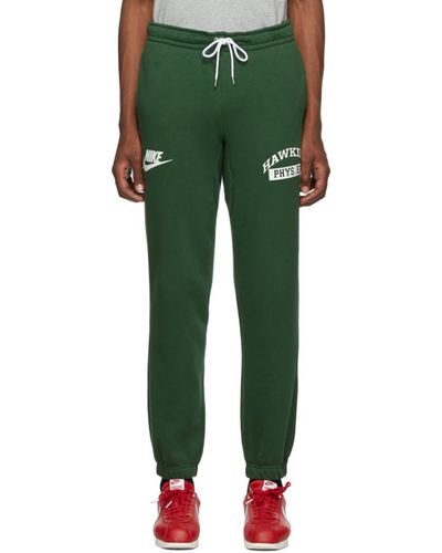 Nike Green Stranger Things Edition Hawkins High Sweatpants