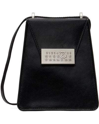 MM6 by Maison Martin Margiela Numbers Crossbody Bags - Black