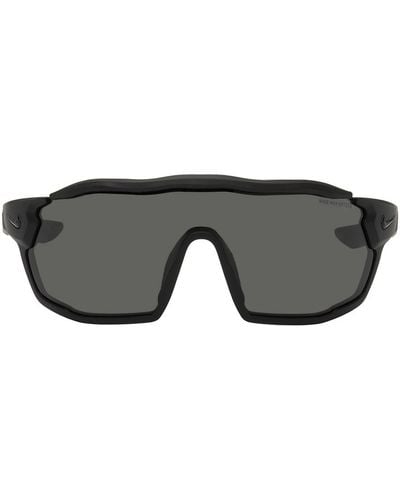 Nike Show X Rush 58mm Shield Sunglasses - Black