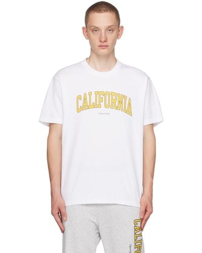 Sporty & Rich Sportyrich 'california' T-shirt - White