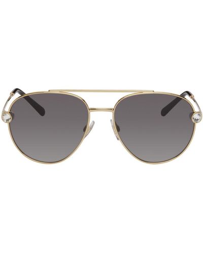 Dolce & Gabbana Dolcegabbana Aviator Sunglasses - Black