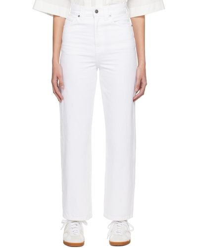 Khaite 'the Shalbi' Jeans - White