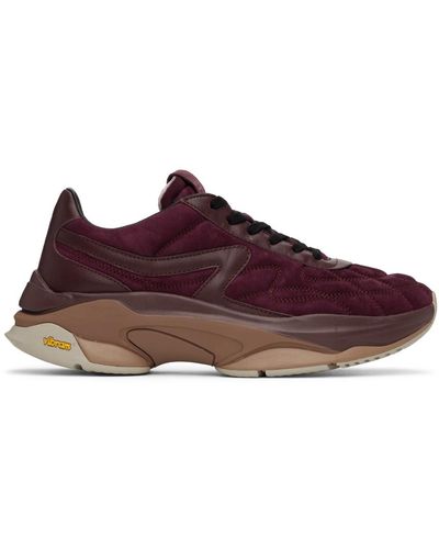 Rag & Bone Burgundy Legacy Sneakers - Purple