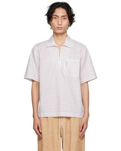 Wales Bonner Off-white Horizon Shirt