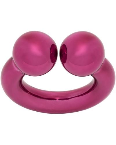 MM6 by Maison Martin Margiela Pink Piercing Ring