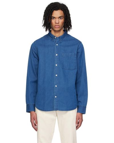NN07 Cohen 5769 Shirt - Blue