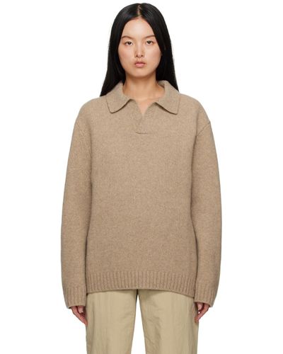 Nanushka Beige Jauro Sweater - Natural