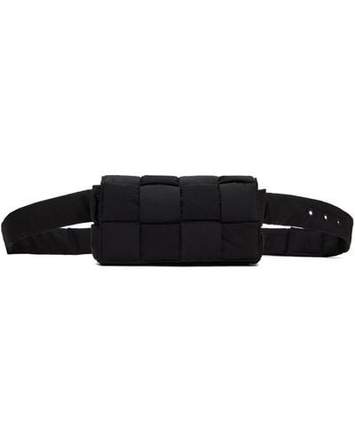Bottega Veneta Cassette Tech Belt Bag - Black